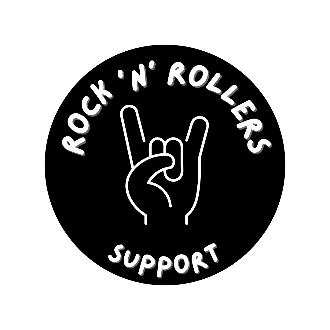 Black RNR Sticker